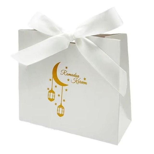Ramadan Gift Bag (10 pcs) - Ramadan Mubarak Lantern Design
