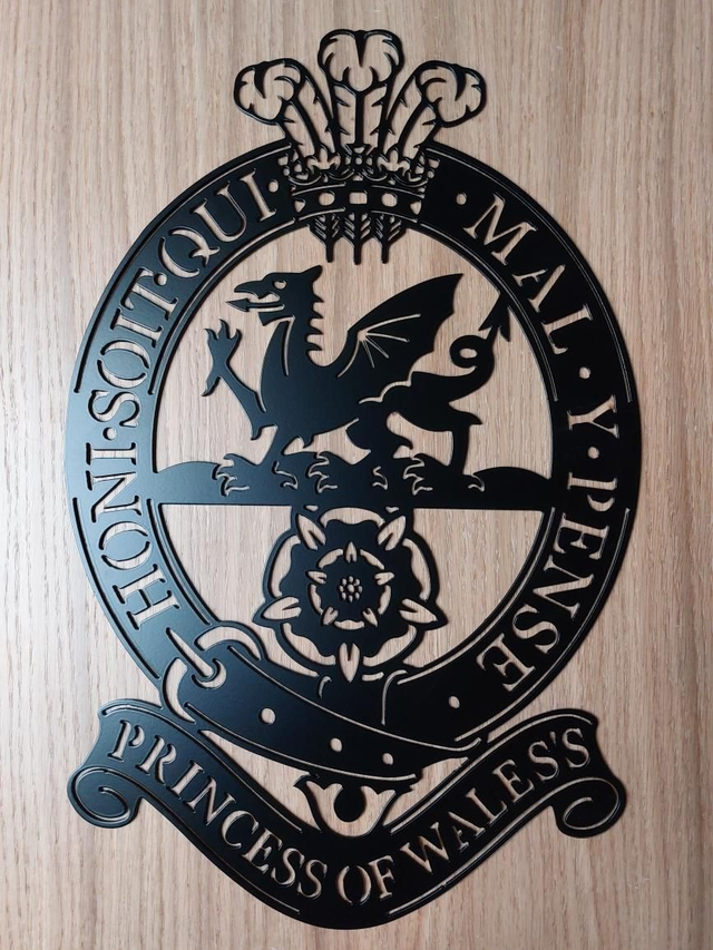 Princess Of Wales&#039;s Royal Regiment Badge 