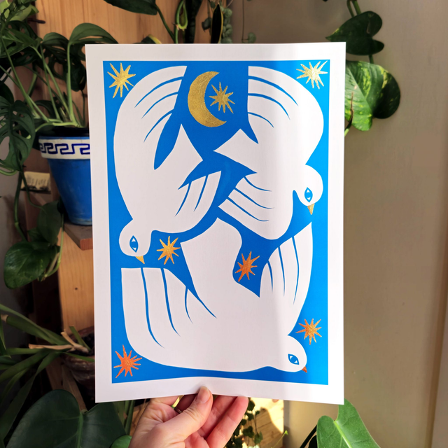 Print &quot;Ciel doré&quot;