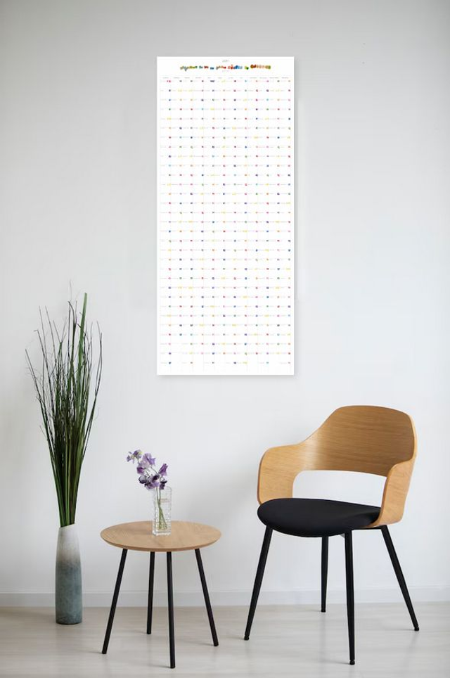 Calendrier mural planificateur 2026