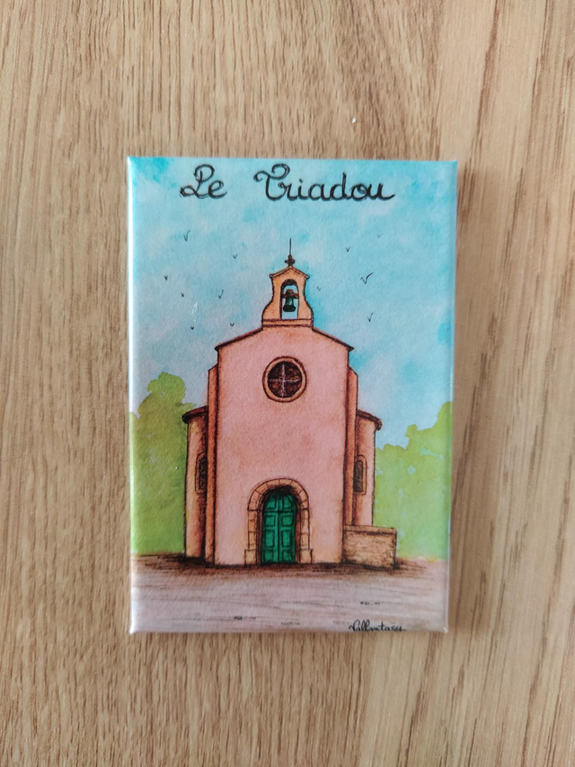 Magnet "Le Triadou" 7,8 x 5,3cm