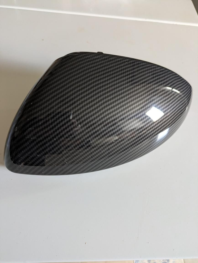 Paire de coque rétroviseurs carbone look hydrodipping 