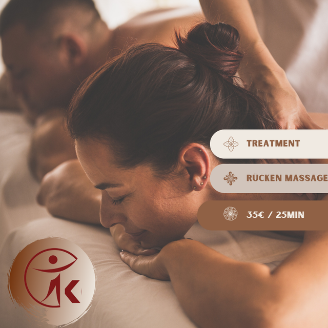 Treatment - Body & Mind Release / VOLLMASSAGE / GANZKÖRPERMASSAGE 75min