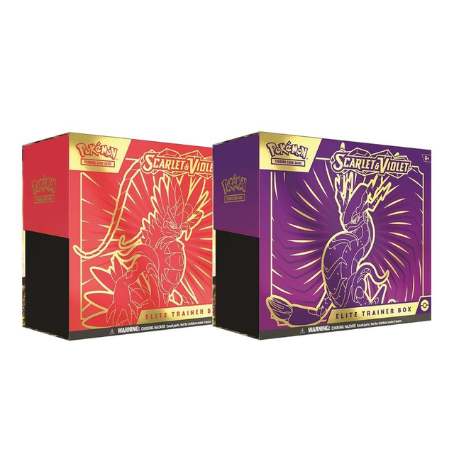 Scarlet and Violet Elite Trainer Box