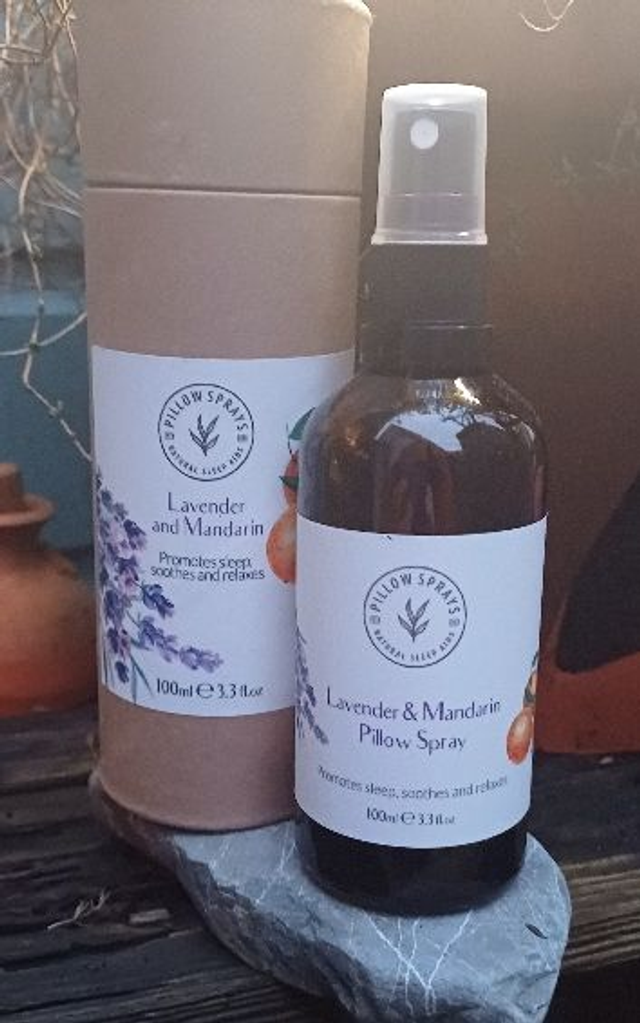 Lavender &amp; Mandarin Pillow Spray - Pillowsprays