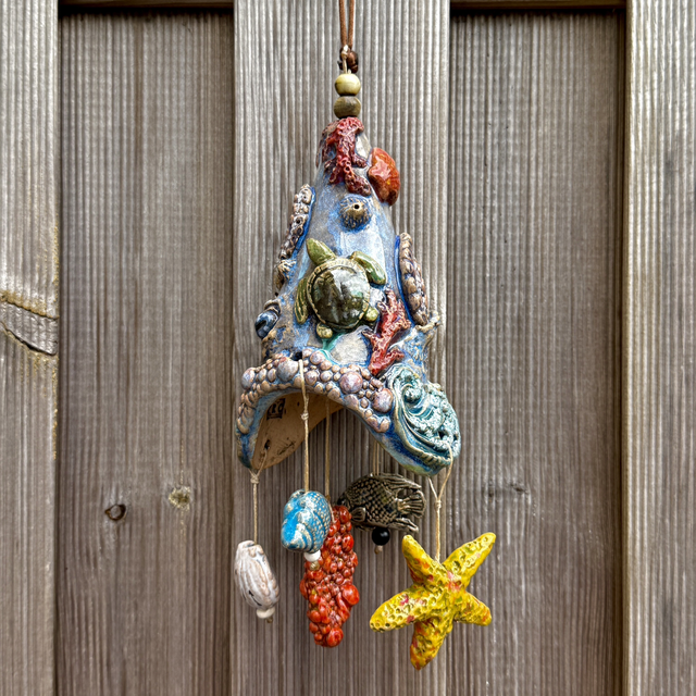 Coral Reef inspired Wind Chime