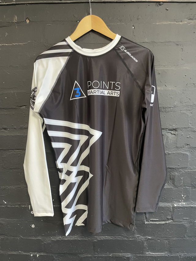 Rash Guard - White Belt - Long Sleeve