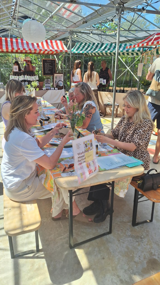 Op aanvraag: Mini workshop Mood Parfum maken op jouw evenement 
