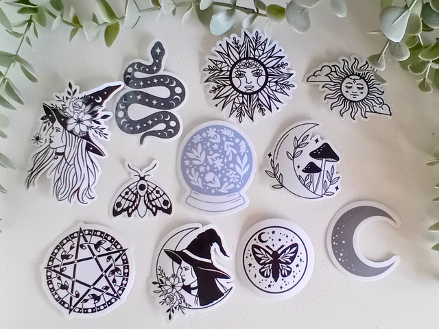 Sticker Holographique Waterproof - Papillon