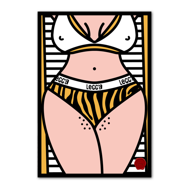 Booty at the Beach - 080820 - Hony | Kunstdruck