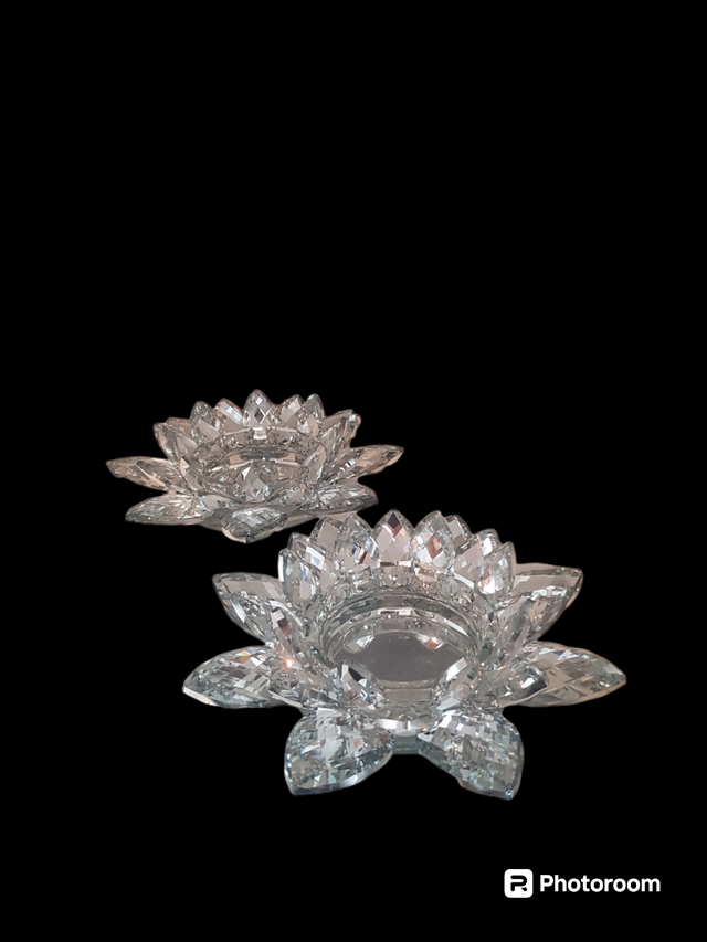 Kristall Seerosenblatt 