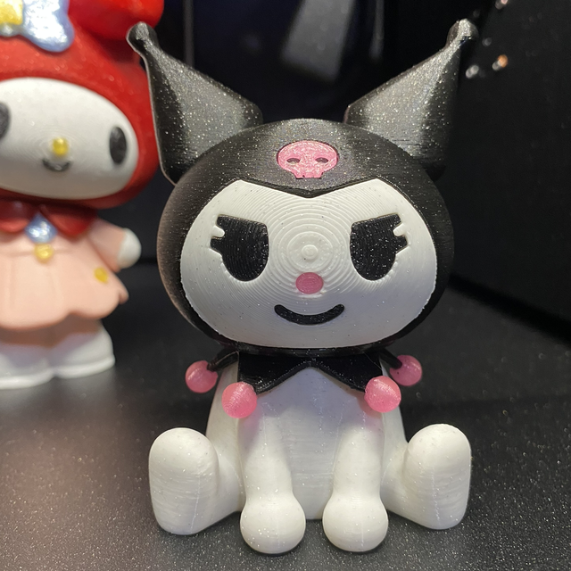 Fanart pla effetto multicolor o glitter