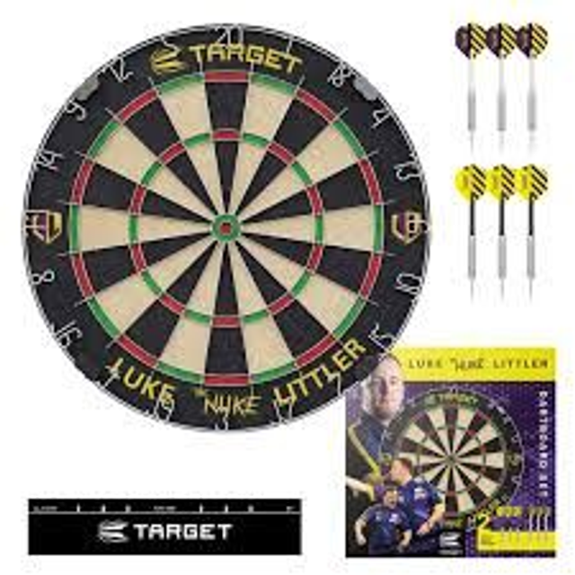 Target Luke Littler The Nuke Dartboard Set