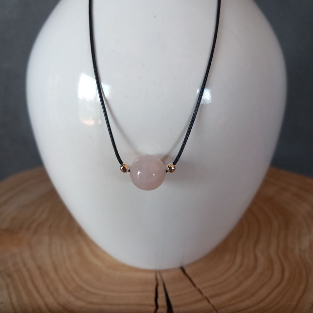 Collier en Kunzite