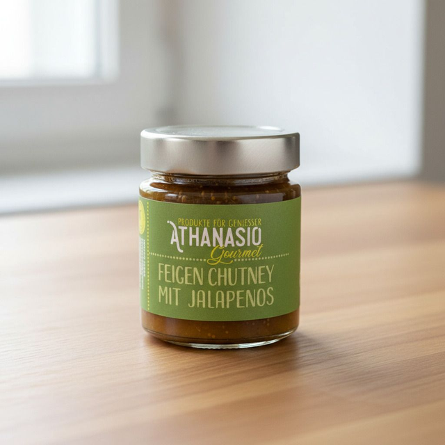 Elearte Athanasio Feigen Chutney mit Jalapens 230g