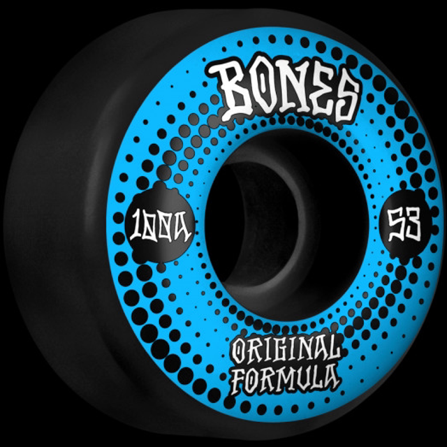 Bones OG Formula Originals 53mm 100a Black V5 Sidecut