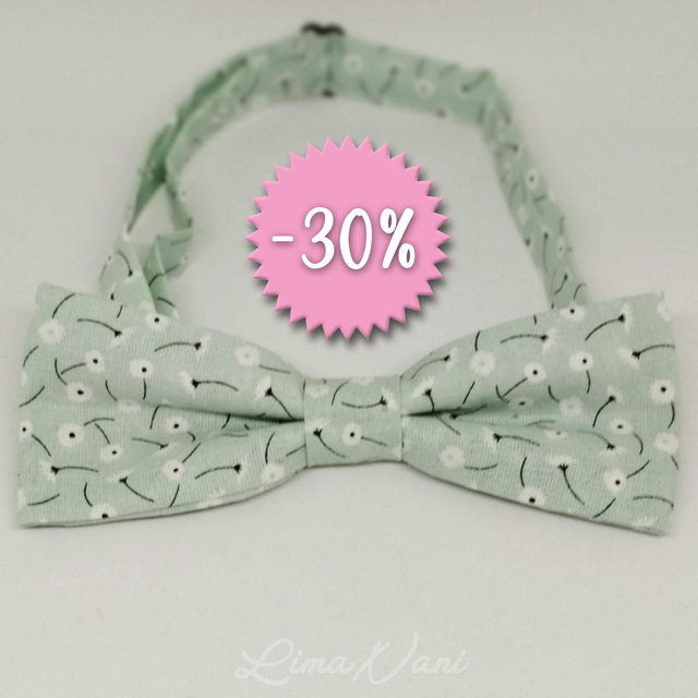 PŪREHUA – Le nœud papillon en tissu ajustable