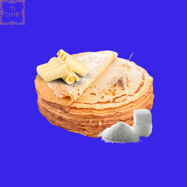 beurre, sucre, beurre-sucre, miel,...