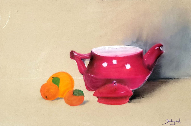 La théière et ses oranges, 2017