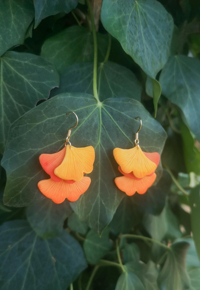 Collection Florale Vent d'automne - Boucles d'oreilles Ludivine