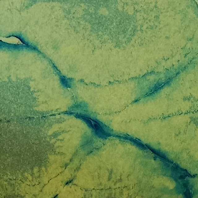 Carnet à dessin Marbré/Vert