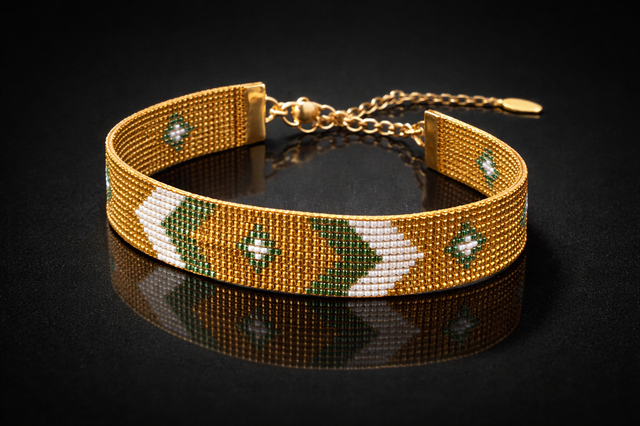 BRACELET SIGNATURE ÉMERAUDE 