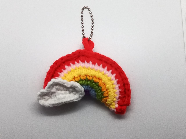 Rainbow Keychain 
