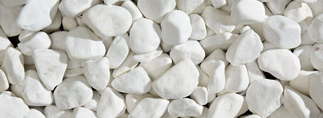 Ciottolo Bianco Thassos 60/100 mm