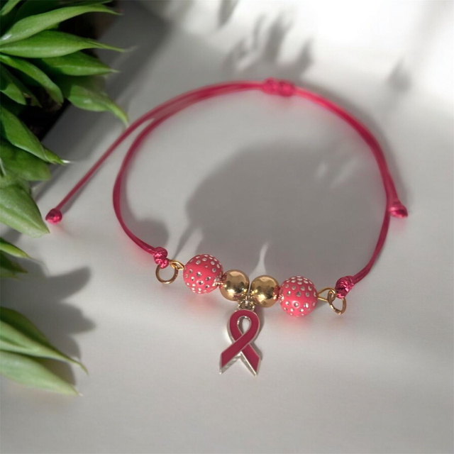 Bracelet octobre rose  
