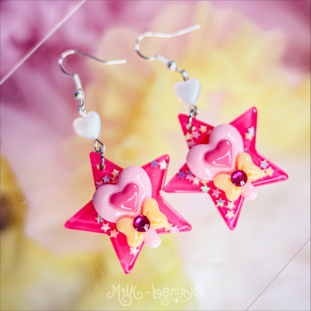 Boucles d'Oreilles Candy Star