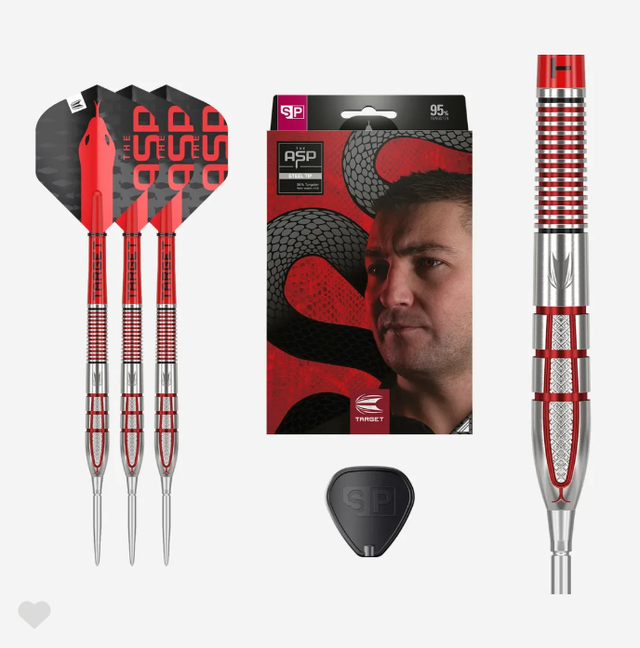 Nathan Aspinall G2 95% Tungsten Steel Tip Darts by Target