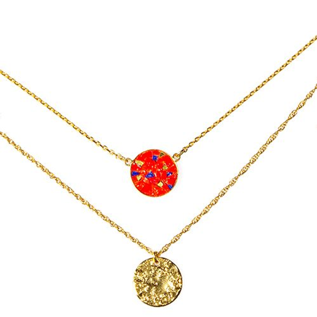Double collier Luna
