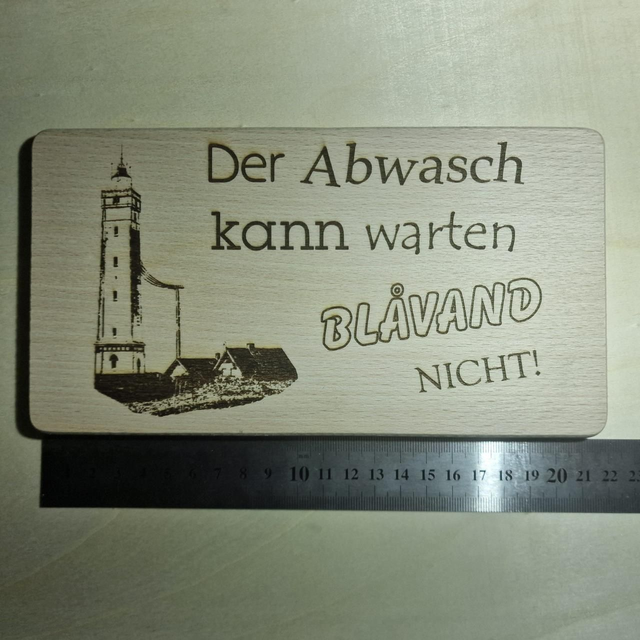 Der Abwasch kann warten - Blåvand nicht