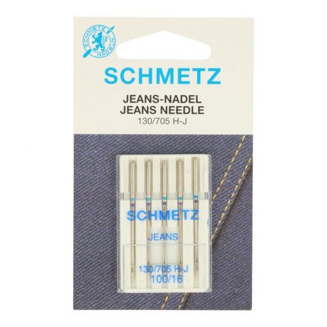 0708132 Schmetz Jeans 100/16 (5 stuks)