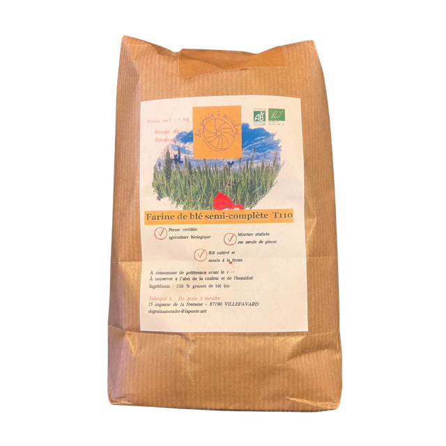 Farine de blé semi-complète T110