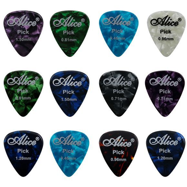 Alice AP-12A Mix plektre (12 stk)