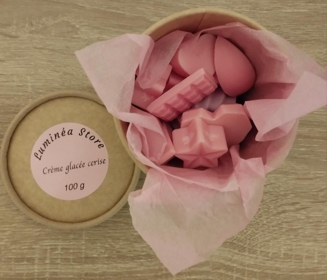 Crème glacée cerise