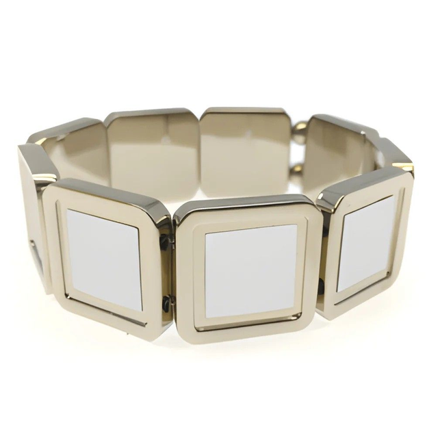 Fashion Bracelet with Multiple Photo Inserts 
