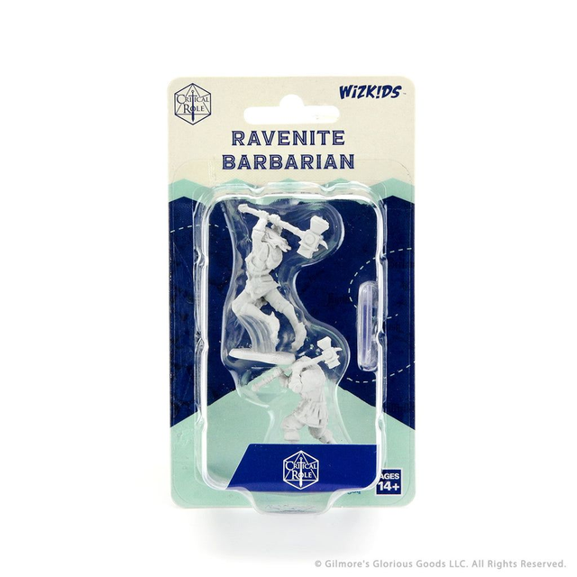 Critical Role: Ravenite Barbarian Unpainted Miniature