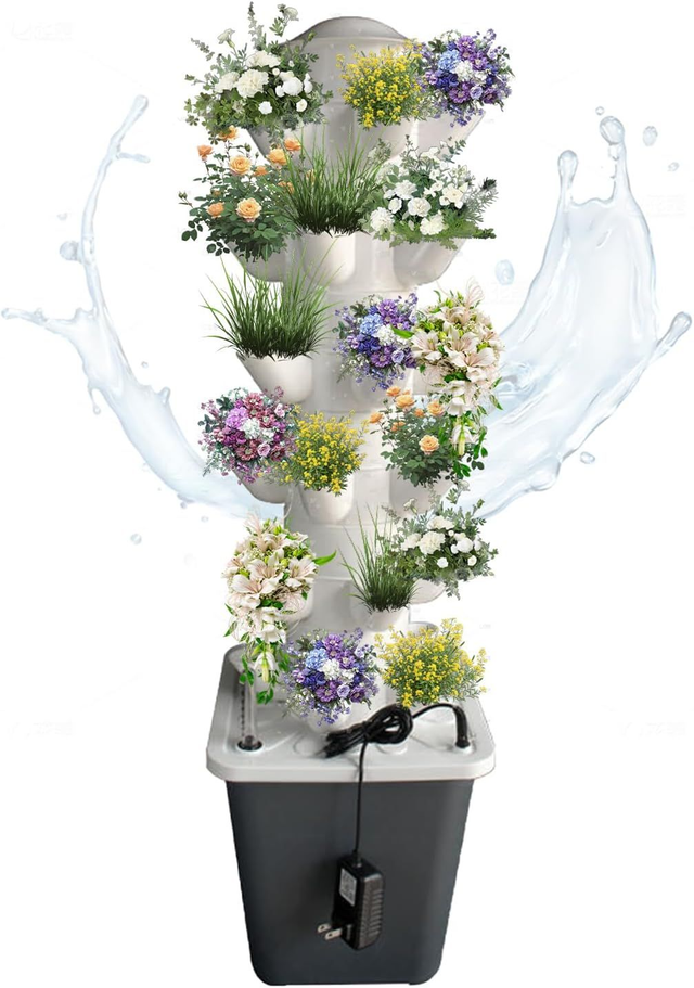 Hydro Garden Tower growing system for 30 plants