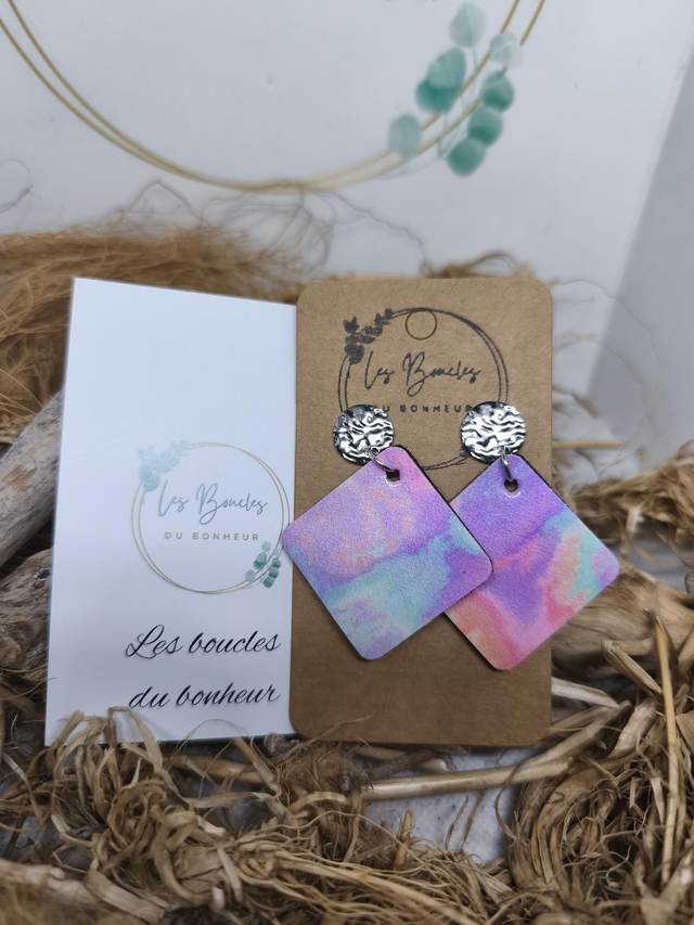 Boucles d'oreilles Mini chouquette chou021
