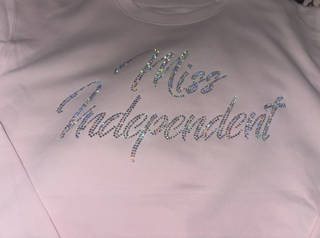 Ladies Rhinestone Diamanté Jumper