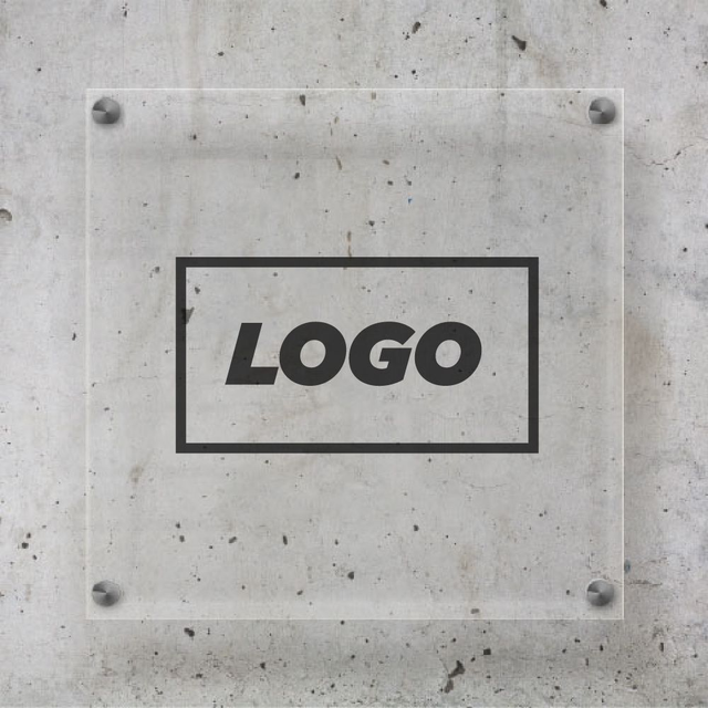 Placa acrílica personalizada