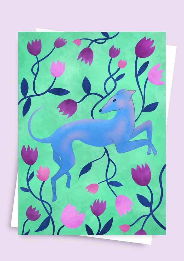 Carte Melancholic Dog