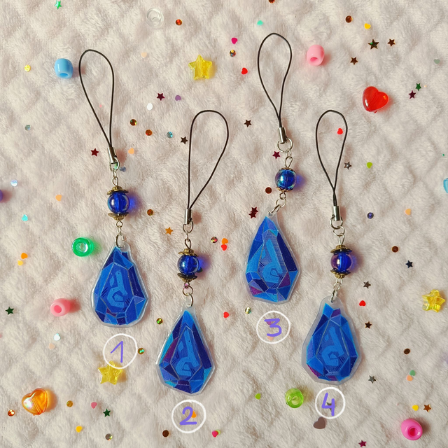 Jayce's rune phone charms