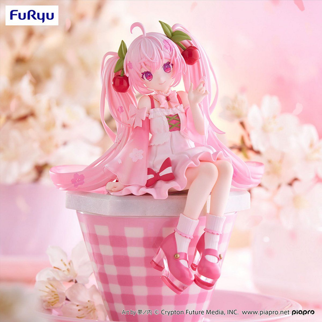 Hatsune Miku: Sakura Miku (2025 Ver.) Noodle Stopper Figure 