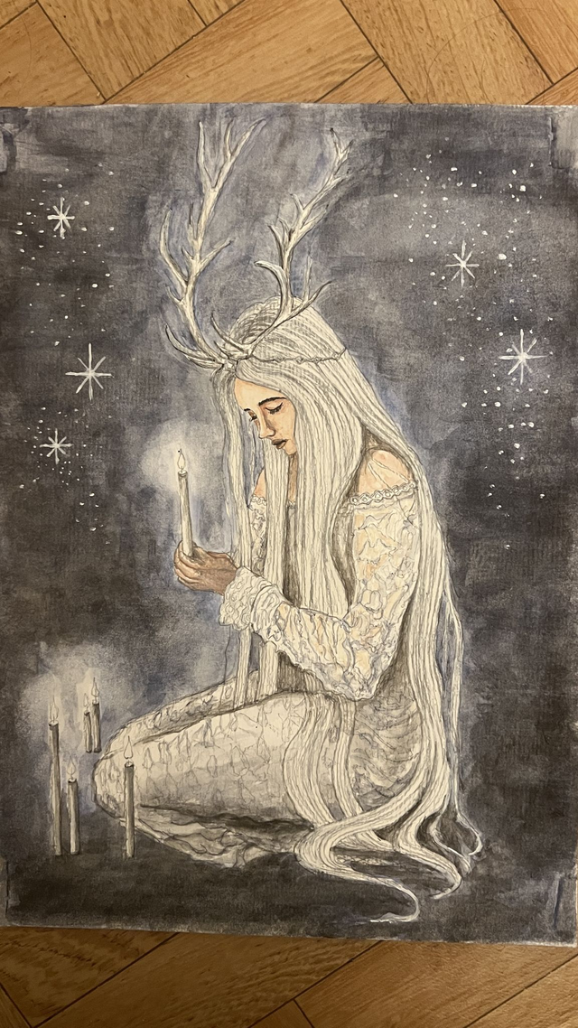 Impression &quot;Esprit Esprit Fée&quot; Taille A4