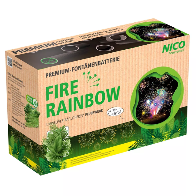 Fire Rainbow, 8er-Fontänenbatterie