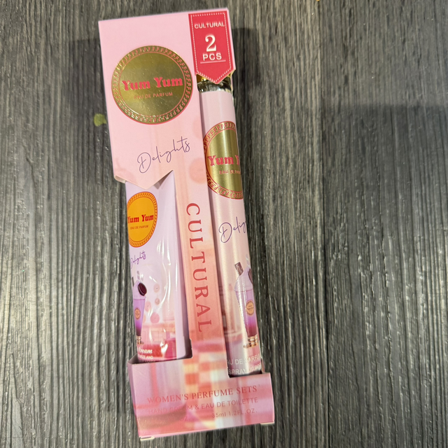 Hand cream pefume set