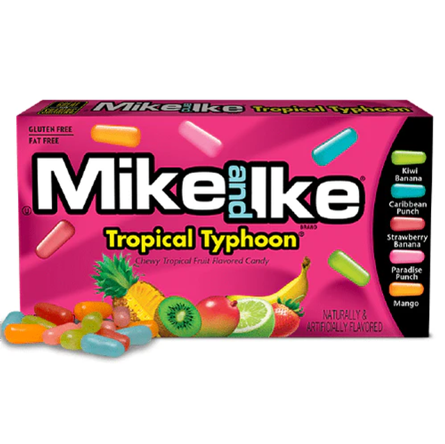 Mike and Ike Theatre Box Tropical Typhoon (141g)